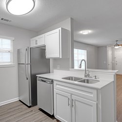 kitchen at Lakeview Oaks Apartments in Savannah, GA