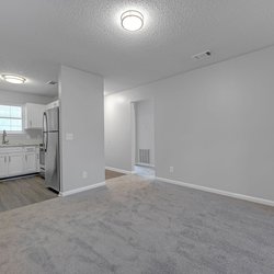 living room at Lakeview Oaks Apartments in Savannah, GA